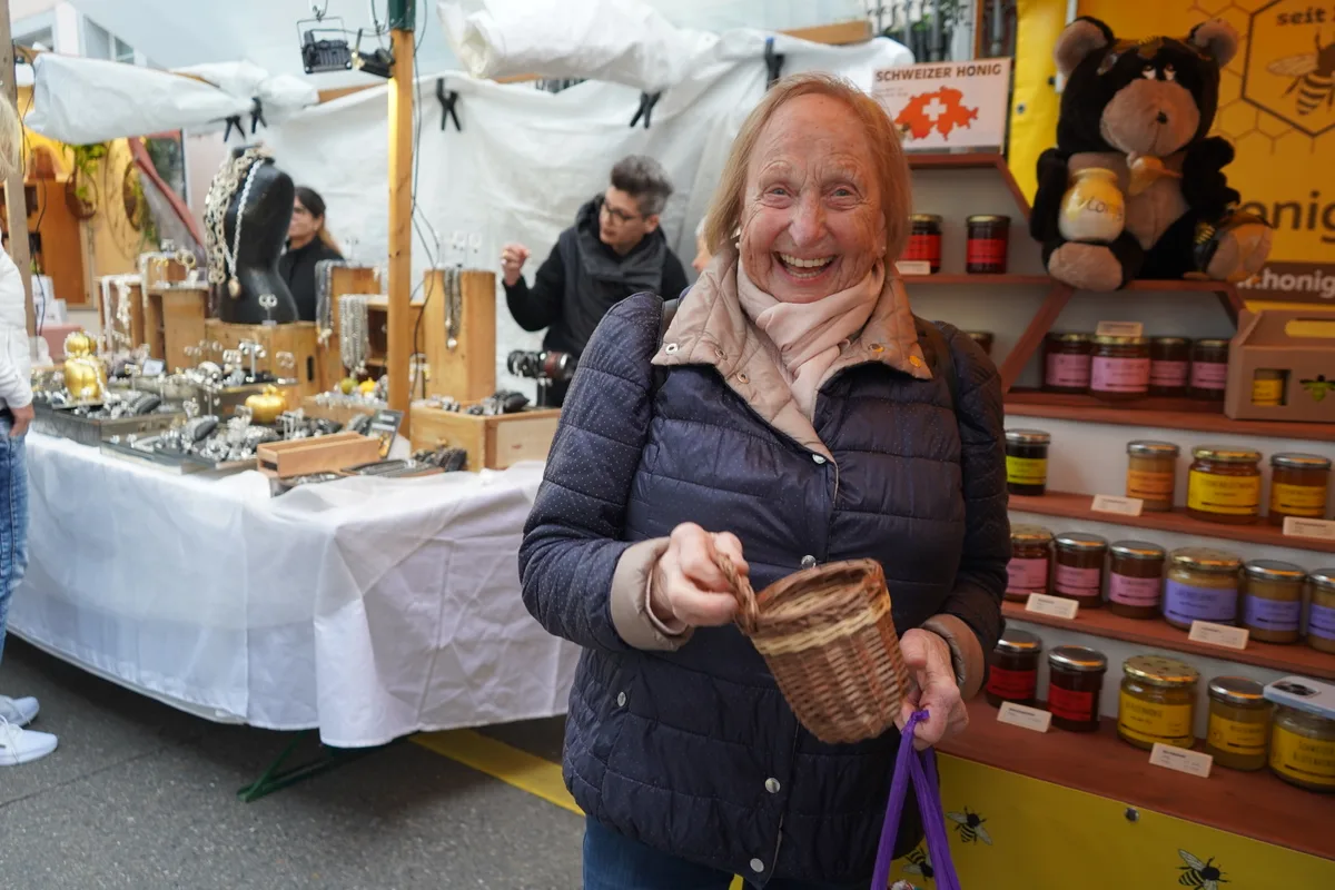 Der Markt in Grüningen